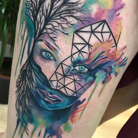 Abstract Tattoo Style