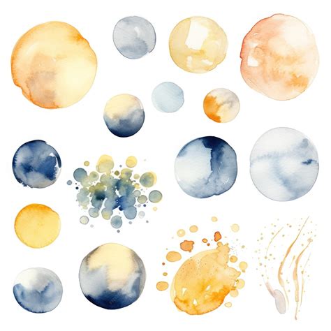 Download Abstract Watercolor Clipart Set Files DXF Files
