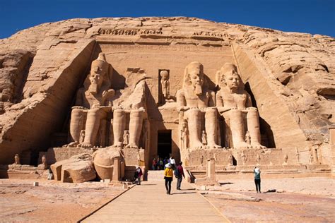 Abu Simbel Tourists
