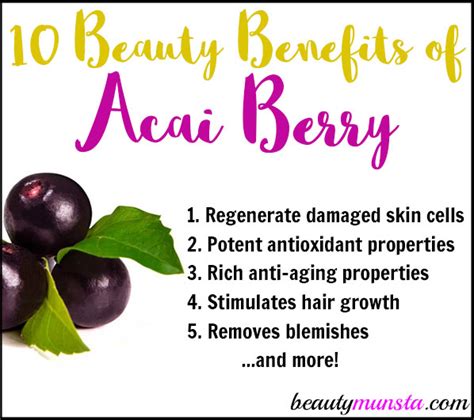 Discover The Top 10 Acai Berry Benefits For Skin