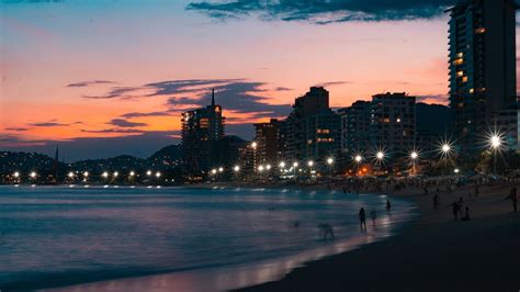 Acapulco Beach Sunset