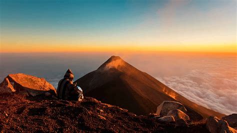 Acatenango Volcano View