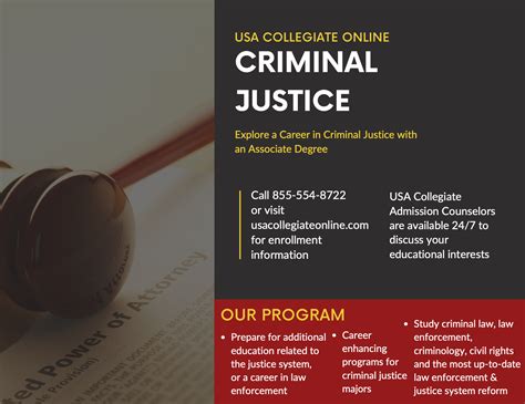 Accelerated Criminal Justice Course