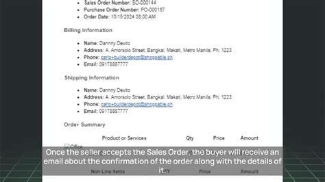 Accepting or Declining Orders