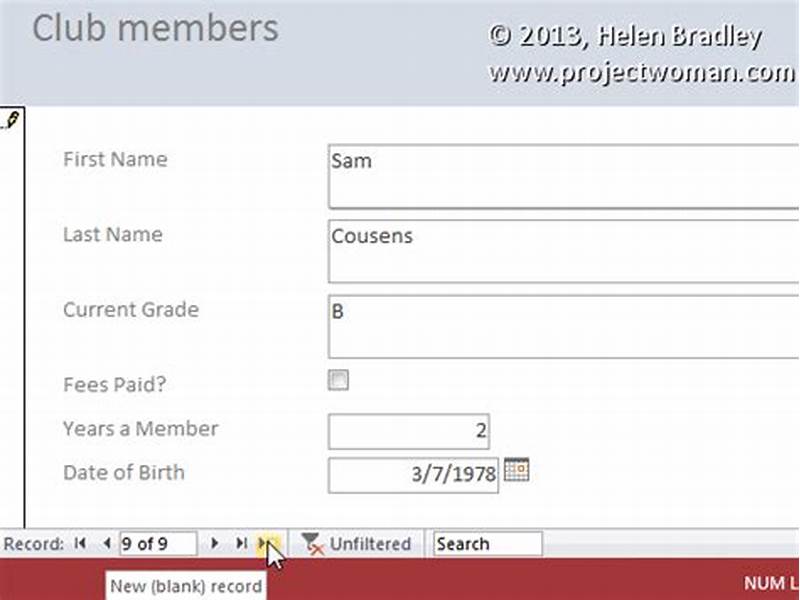 Access Data Entry Form Multiple Tables