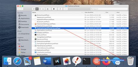 Access Important Preference Panes Directly from macOS Dock