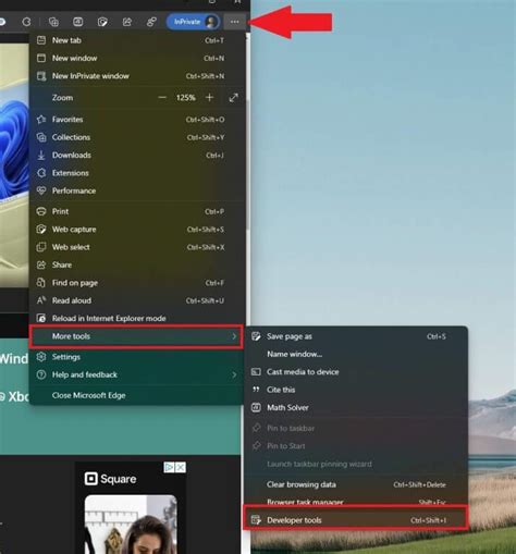 Access Rendering tool on Edge