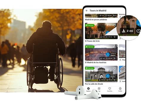 Accessibility during tours