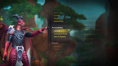 Accessibility in Dragonflight