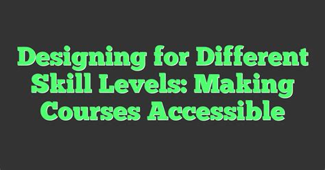 Accessible
