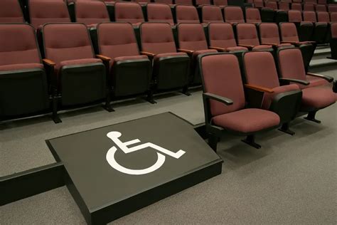 Accessible venue seating options