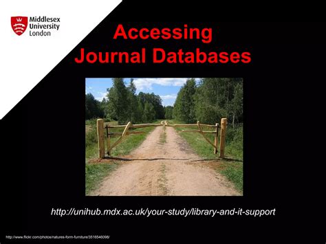 Accessing and Utilizing the Journal
