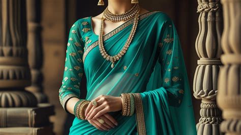 Accessorize Your Short Saree Look
