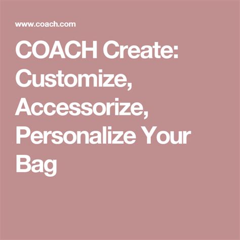 Accessorize to Personalize