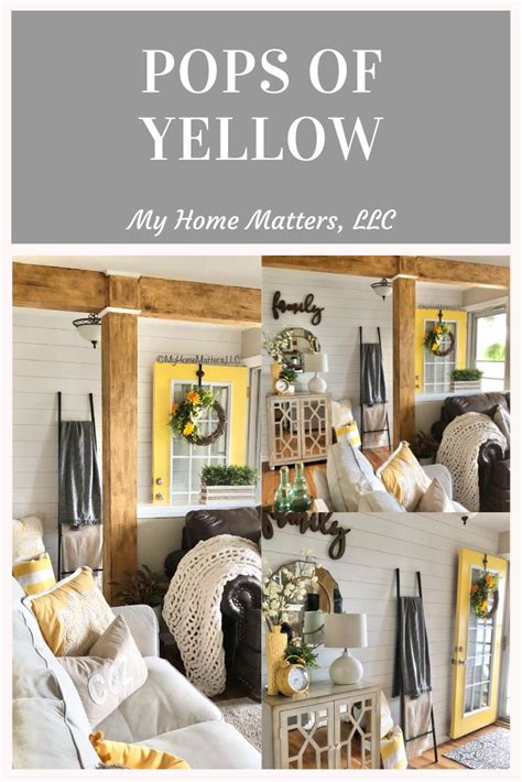 Accessorizing with Yellow Accents