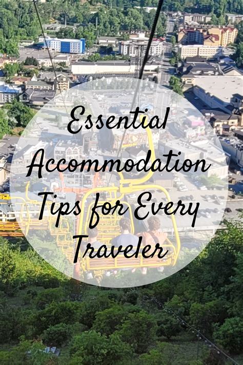Accommodation Tips