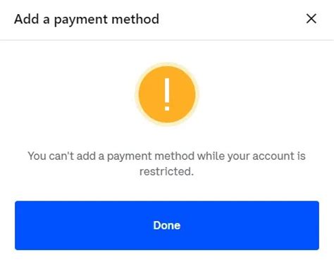 Account Restricted Coinbase Unable To Send Crypto