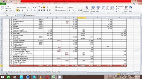 Unlock the Power of Financial Freedom with this Simple Accounting 10 Column Worksheet