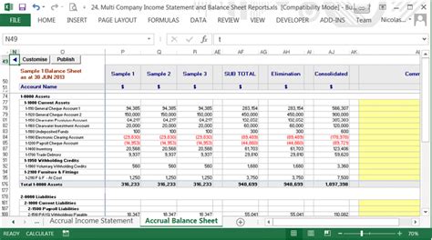 Empower Your Accounting with this Consolidation Worksheet Example