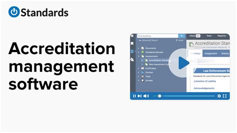 Accreditation management software to increase efficiency