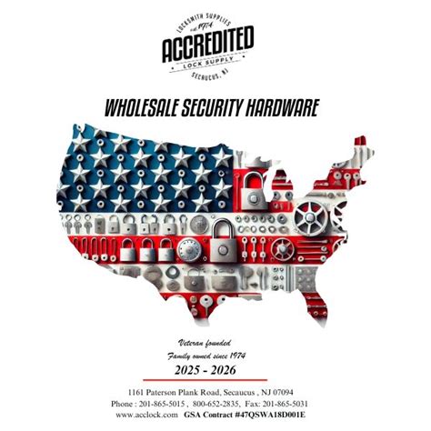 Accredited Lock Catalog