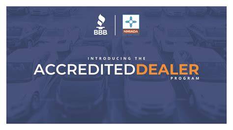 Accredited dealer