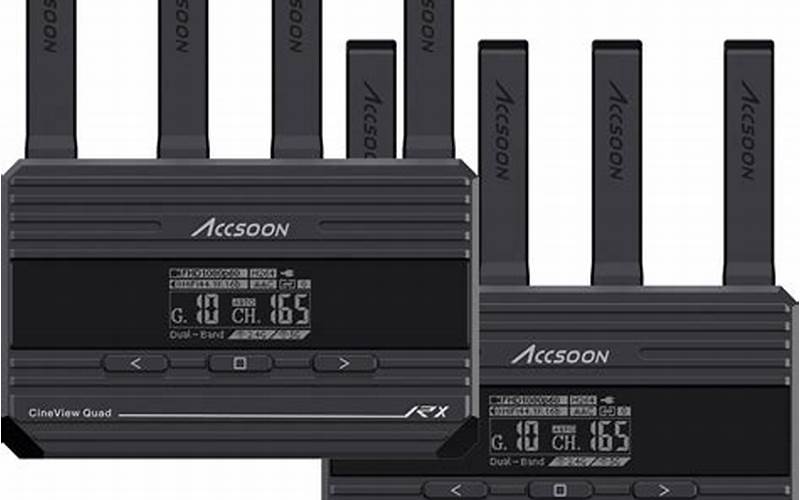 Accsoon Cineview Quad Sdi/Hdmi Wireless Video Transmission System Features