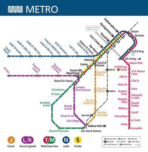 The SF Muni Metro Rent Map Where You Can't Afford to Live, by Stop