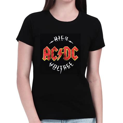 Rock Out in Style with AC/DC High Voltage Shirts