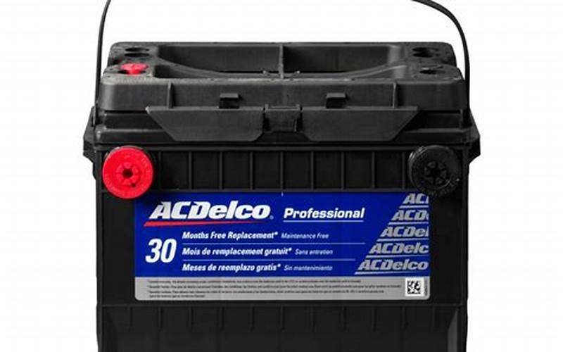 Acdelco Battery Nissan Versa