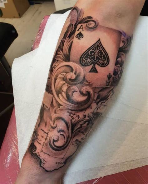 Ace Card Tattoo