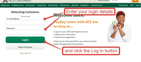 Ace Cash Express Payday Loan Login