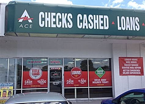 Ace Check Cashing Loan Payment