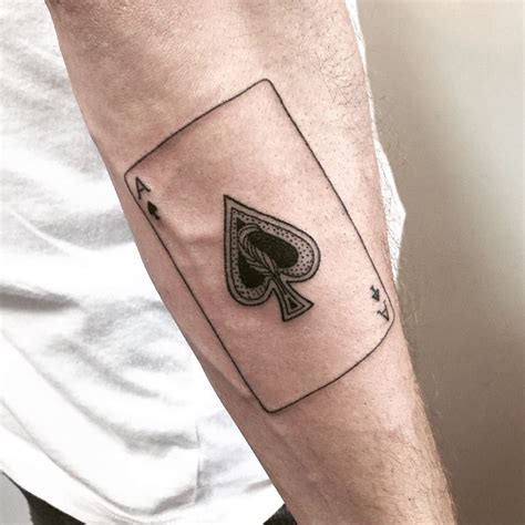 Ace Of Cards Tattoo