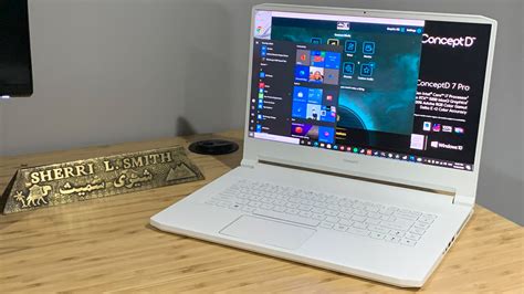 Acer ConceptD 7 Pro audio