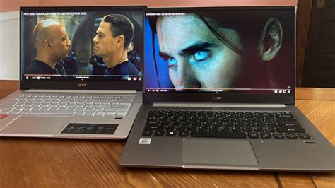 Acer Swift 3, AMD vs. Intel: Graphics