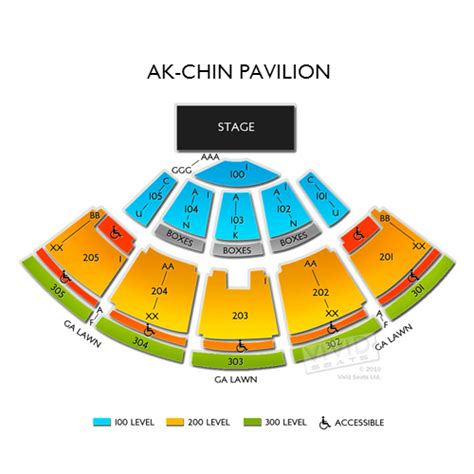 Ach Chin Pavilion Seating Chart