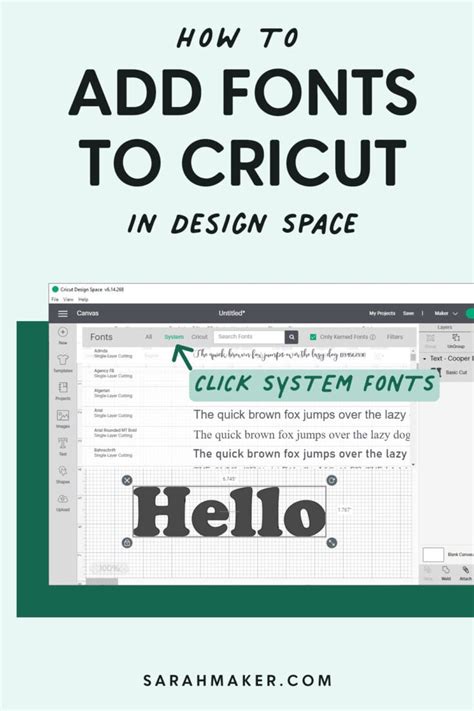 Achieve Perfect Typography in Cricut Design Space: How to Upload Fonts in 5 Easy Steps!