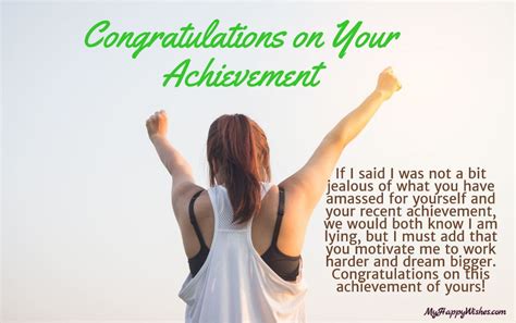 Achievement Messages To Share: 30 Congratulations In English