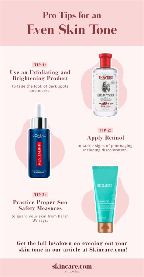 Achieving an Even Skin Tone