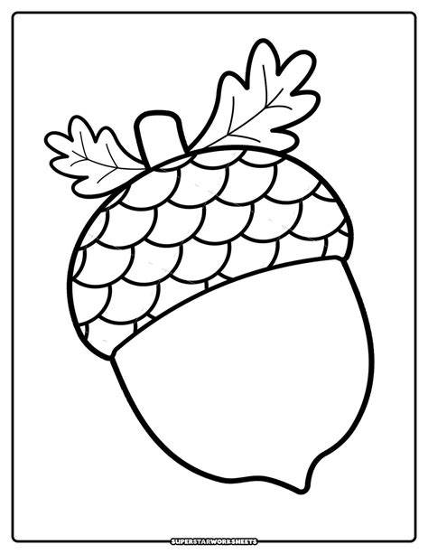 Acorn Color Pages