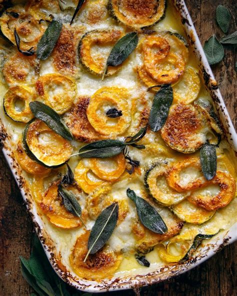 Acorn Squash Gratin