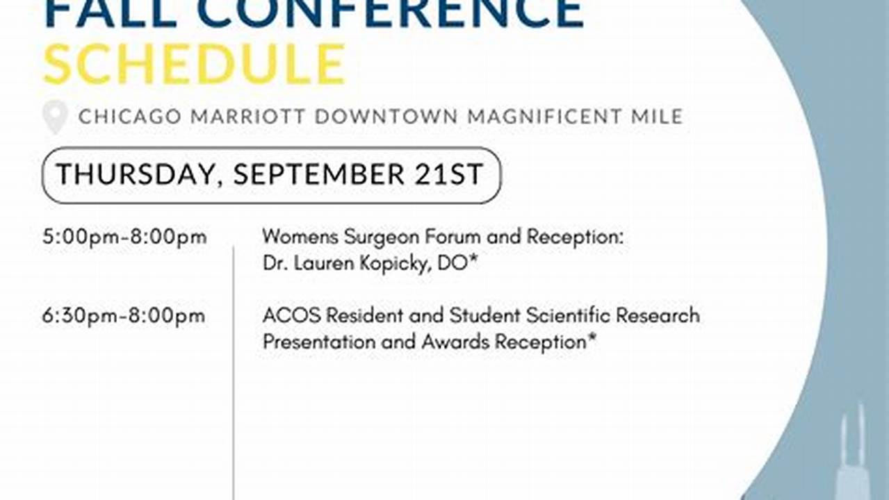 Acos Spring Conference 2024