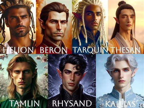 Acotar High Lords Chart