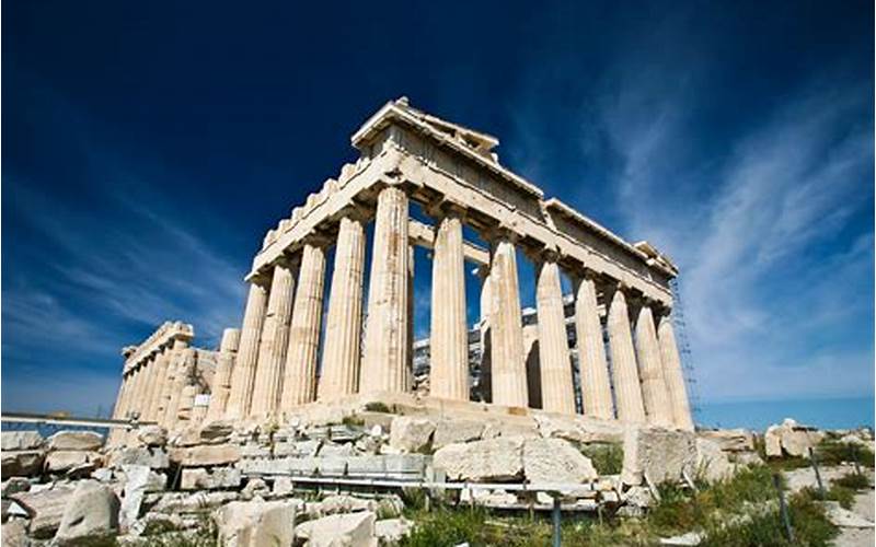 Acropolis In Athens Greece