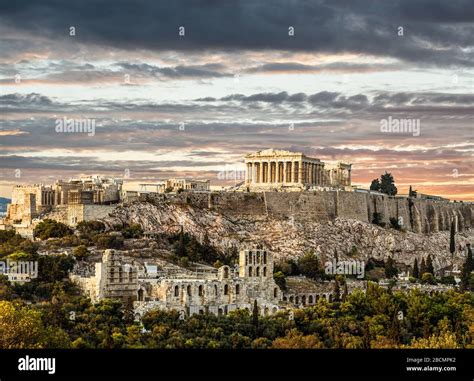 Acropolis Parthenon afternoon