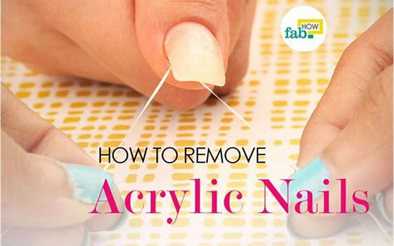Acrylic Nail Removal Tips
