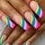 Acrylic Rainbow Nail Designs
