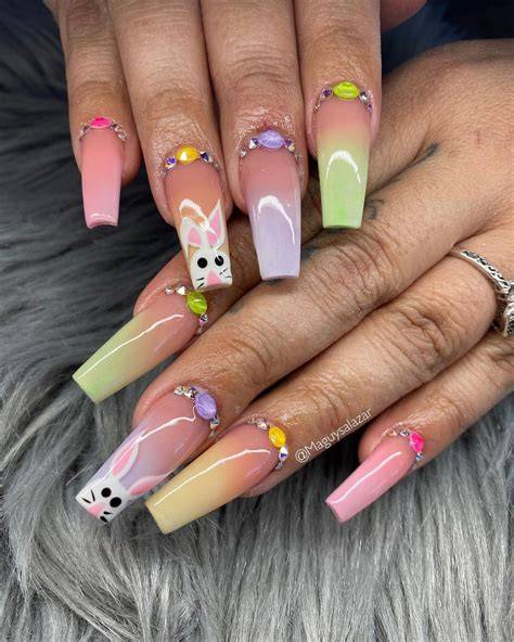 Acrylic Easter Nail Designs