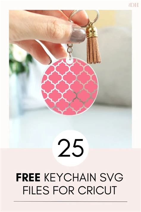 Download Acrylic Keychain Pattern Files for Cricut